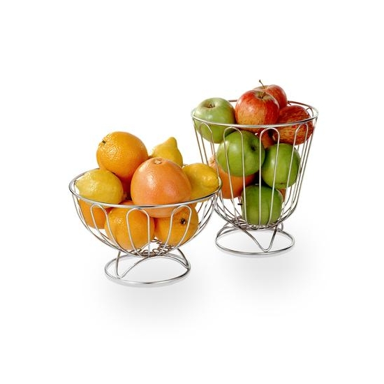 Corbeille agrumes inox