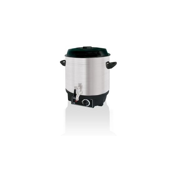Chauffe-eau inox 20 litres + robinet 