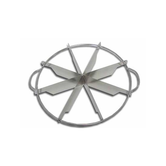 Coupe gâteau inox 