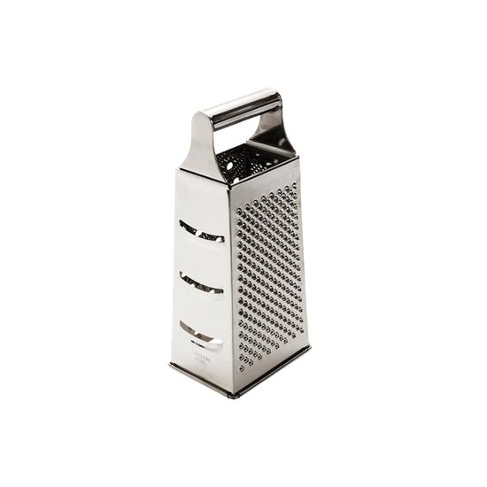  Râpe 4 faces inox petit modèle , 22,5 cm