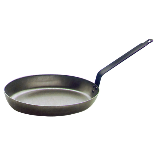 Poêle à poisson ovale Acier