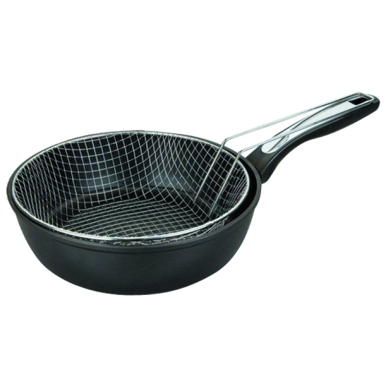 Friteuse avec panier fonte d'aluminium "Induplus"