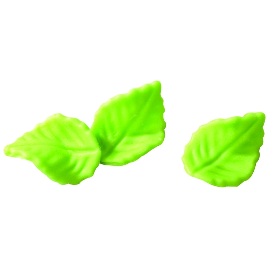 Feuille incurvée pâte d'amande