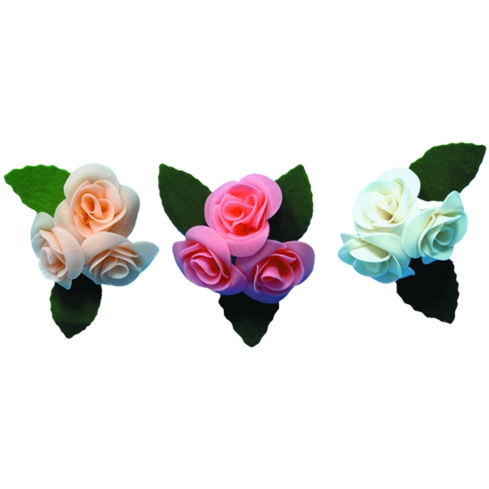 Roses moyennes - boite de 15 unités
