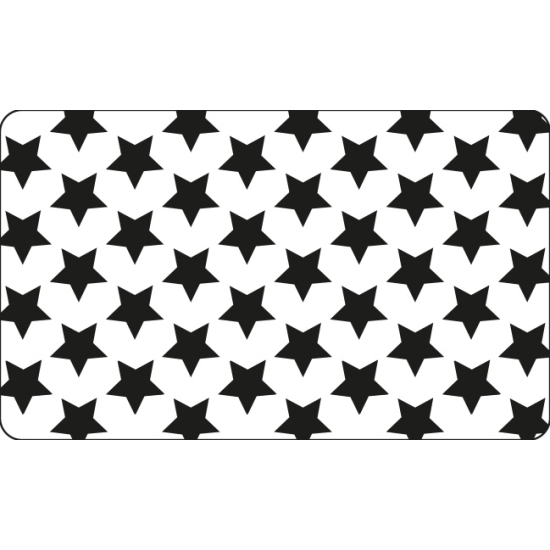 Grille plastique pochoir à Biscuit motif Etoile - 60*40cm