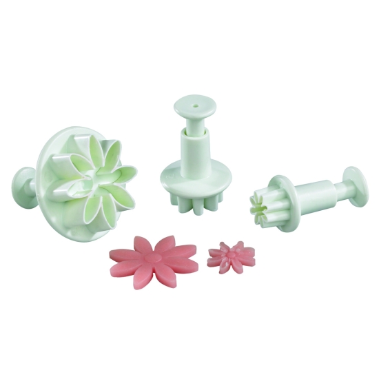Découpoir plastique Empreinte + Poussoir Marguerite 