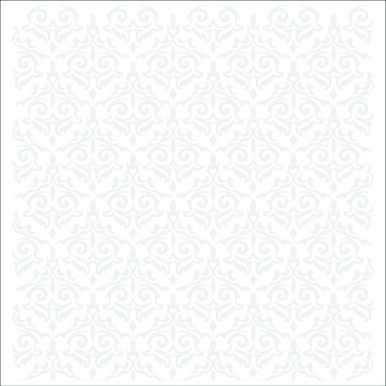 Serviette non tissée Arabesque 1 pli - 40 x 40 cm - 50 unités
