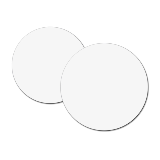 Rond uni Carton blanc tout bois- 250 unités