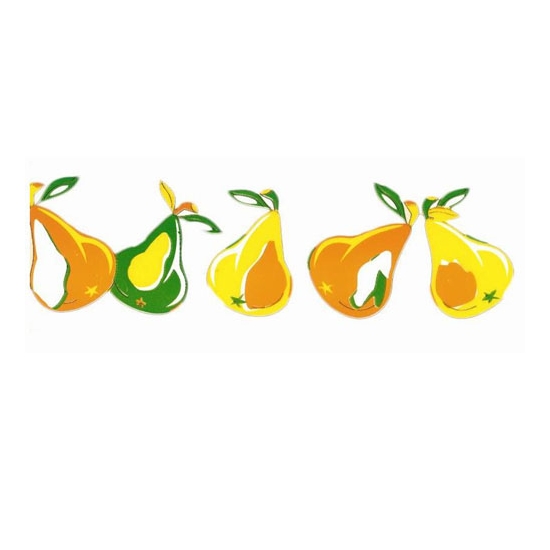Ruban PVC imprimé poire