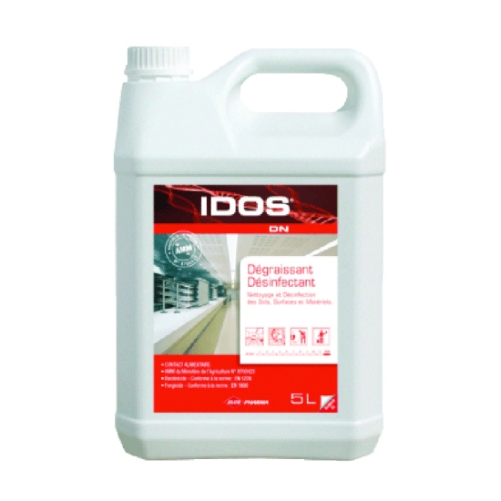 Détergent-désinfectant alimentaire 5 litres