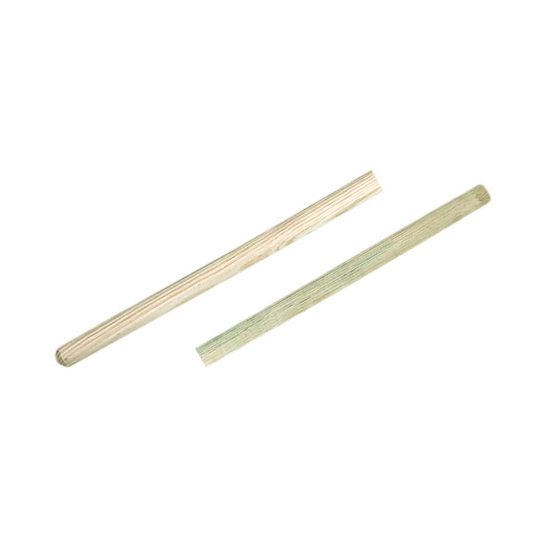Manche à balais bois cantonnier 1m40 - ø 30 mm