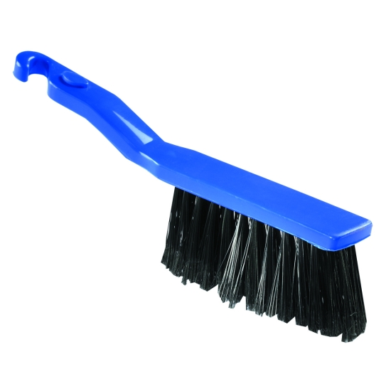 Balayette nylon bleue - 28 cm