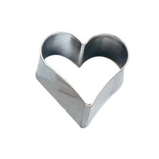 Découpoir uni fer blanc Coeur - 
