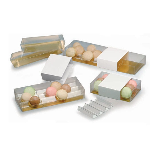 Boîte à macarons PVC