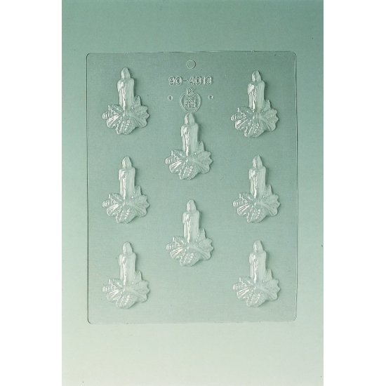 Plaque Noel - 8 bougies