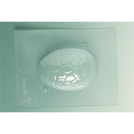 Plaque Pâques PM - 1 demi-coquille craquelée