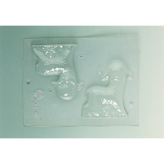 Plaque Pâques PM - Agneau 2