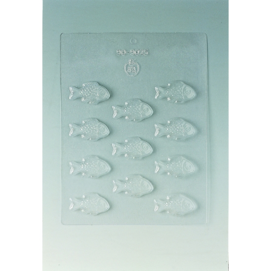 Plaque Pâques PM - 11 poissons