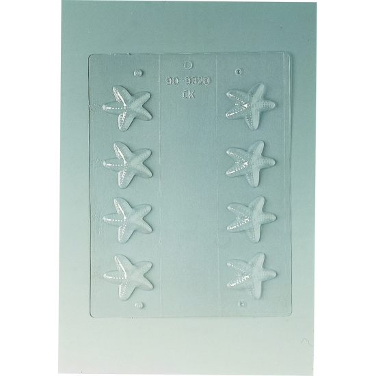 Plaque Pâques PM - 8 étoiles de mer