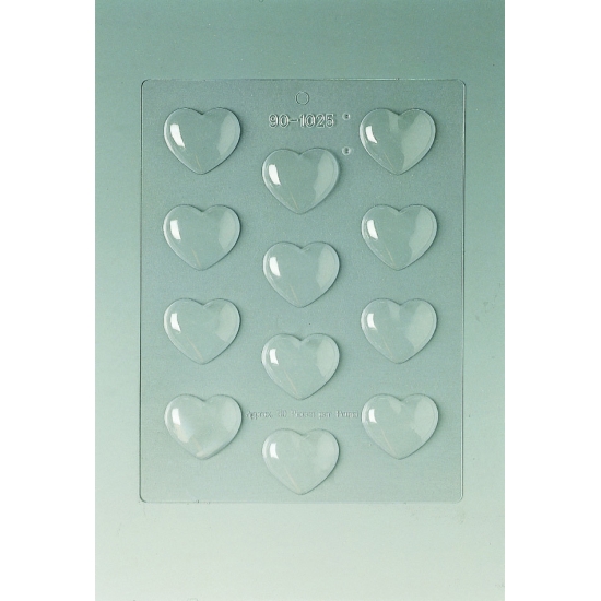 Plaque Pâques PM - 12 coeurs