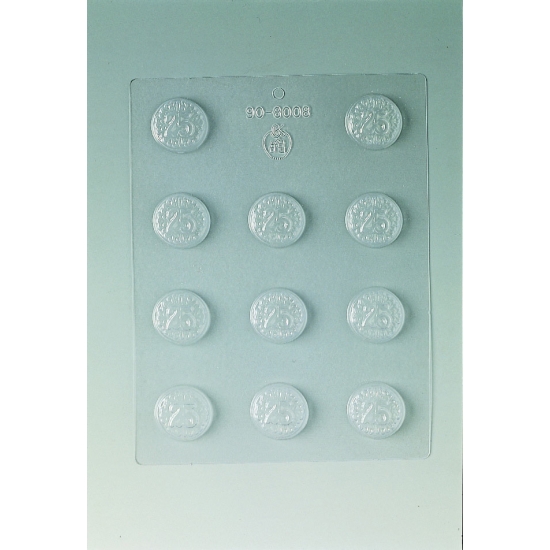 Plaque Pâques PM - 11 sujets 25 ans