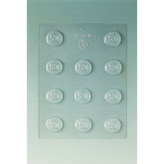Plaque Pâques PM - 11 sujets 50 ans