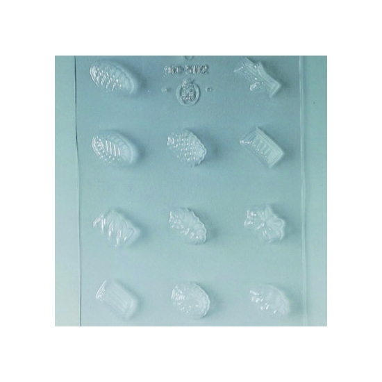 Plaque Divers -11 sujets assortis