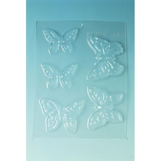 Plaque Divers - 5 papillons