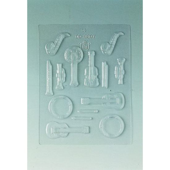 Plaque Divers - 14 instruments de musique