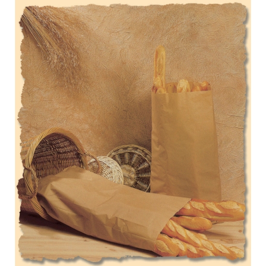 Sac de regroupement pain kraft brun - P/100