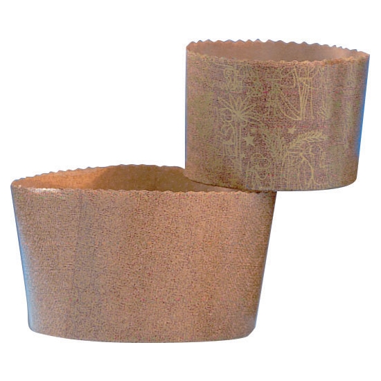 Moules Papier Panettone - 200 unités
