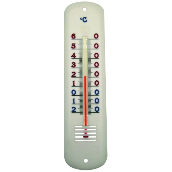 Thermomètre ambiance plastique -20°C + 60°C