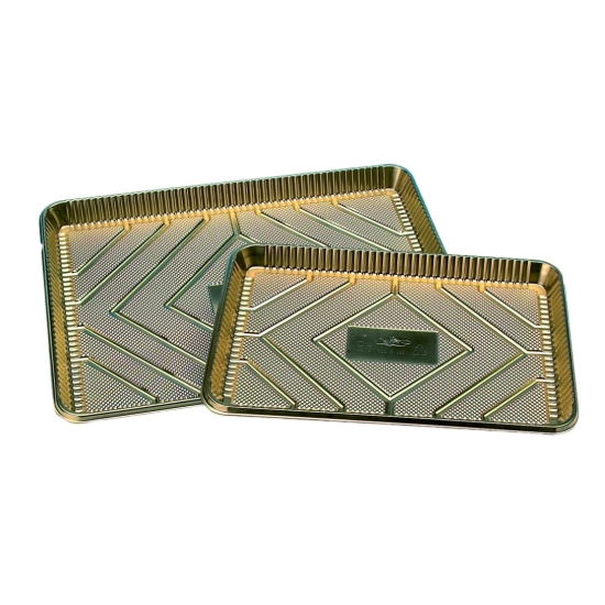 Plateau traiteur or plastique