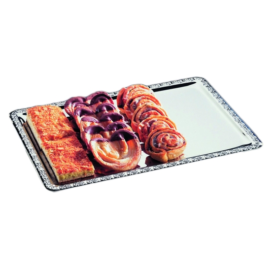 Plateau rectangulaire inox