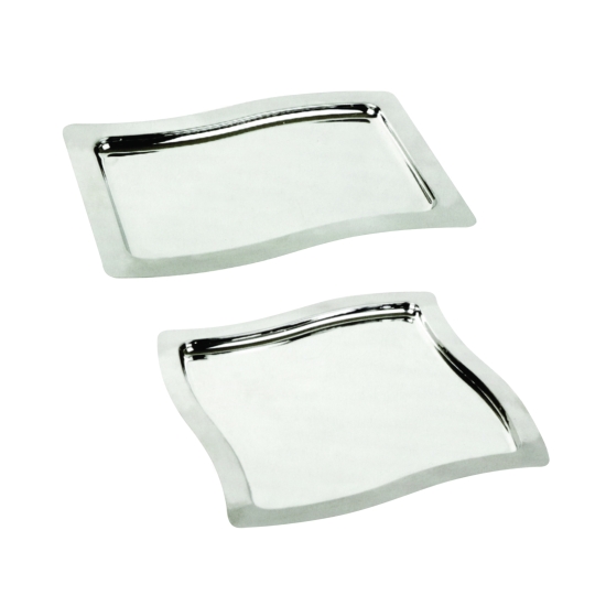 Plateau "Swing" inox