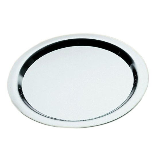 Plateau rond inox