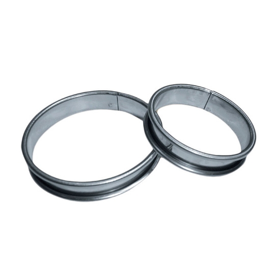 Cercle inox  à Tarte individuel H1.6