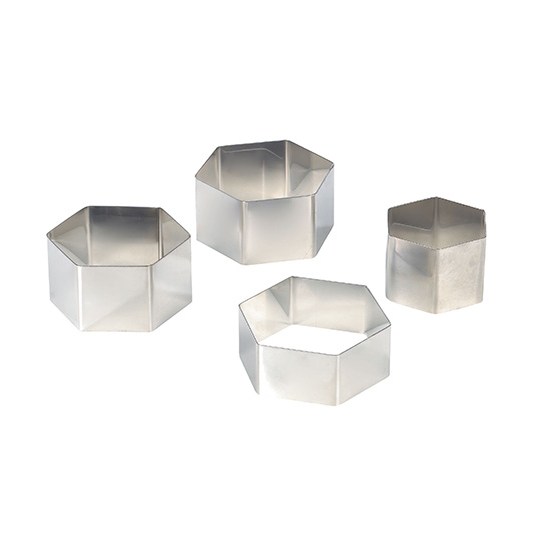 Nonnettes hexagonales inox