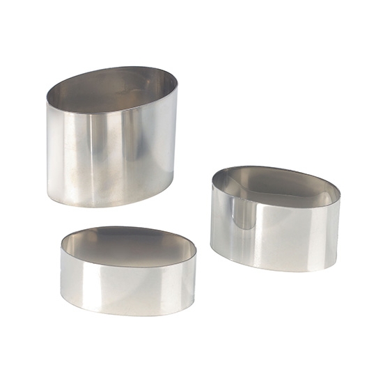 Nonnettes ovales inox