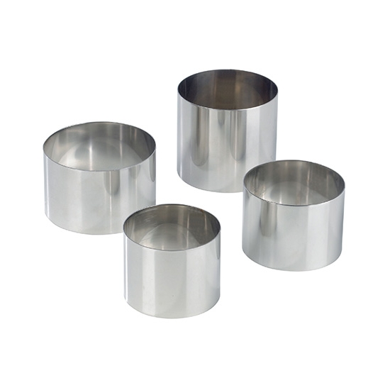 Nonnettes rondes inox