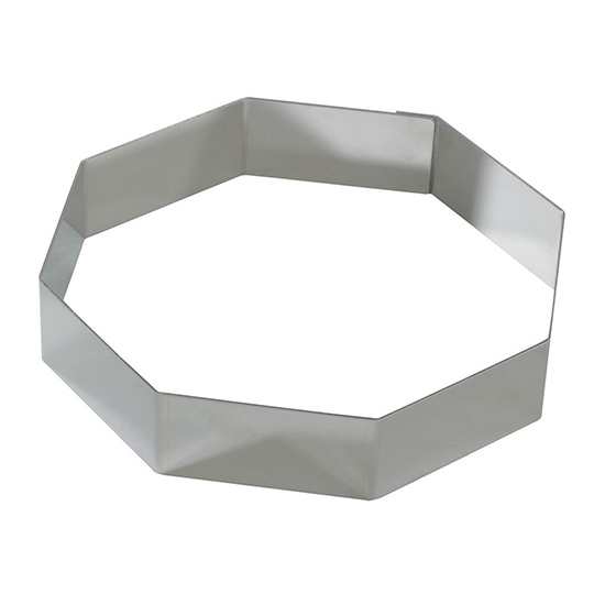 Octogone inox pour Mousse