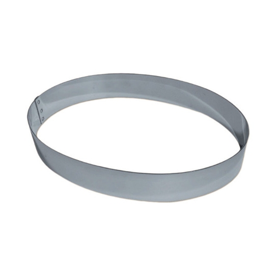 Ovale inox pour Entremet