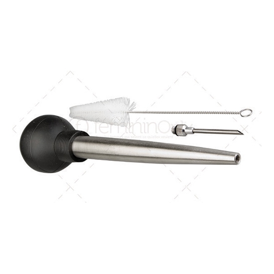 Poire à jus Inox - 30 cm