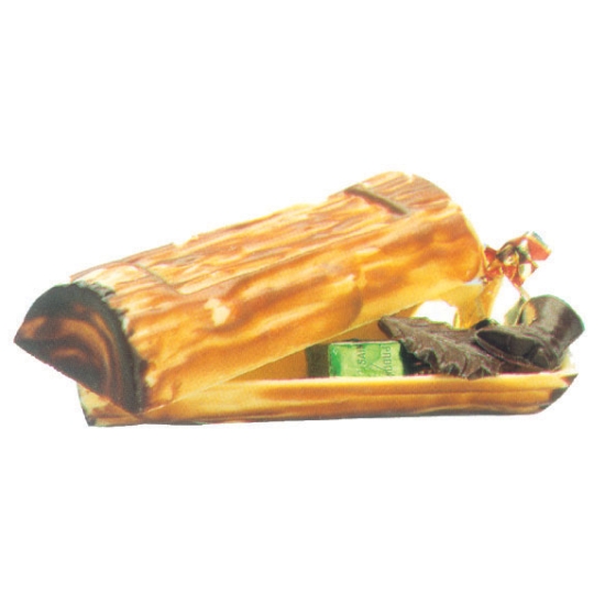 Moule polycarbonate pour chocolat 23 - Bûche de Noël