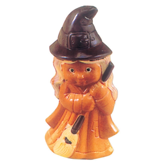 Moule polycarbonate pour chocolat 24 - Sorcière Halloween