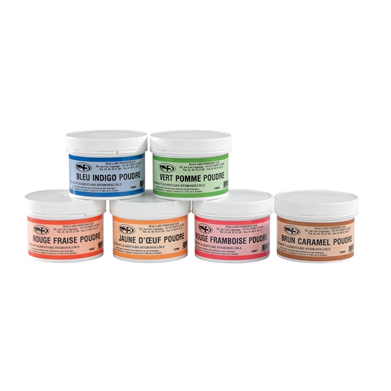 Colorant Poudre Concentré Alimentaire, Hydrosoluble - 50 ou 100 g
