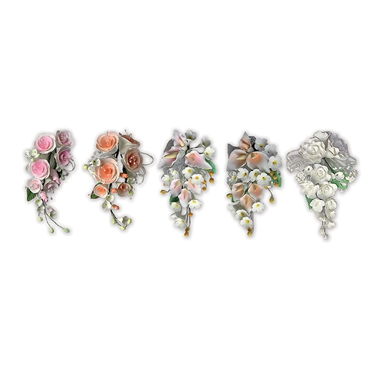 Bouquet à l'unité Pastillage