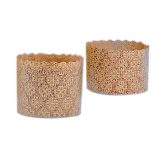 Moules Papier Mini Panettone - 100 unités