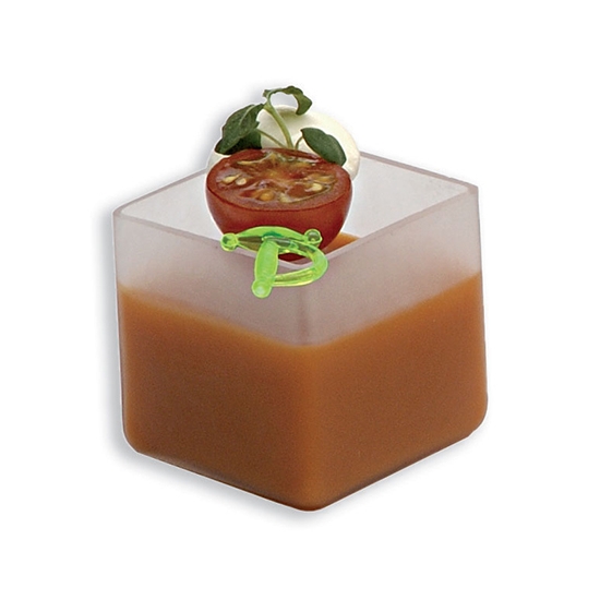 Cube 6cl effet givré - 12 pièces 