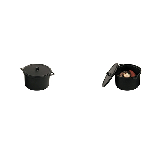 Mini cocotte 8cl micro-ondable - 10 pièces